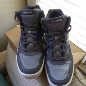 Reebok Men's Hi-Top gray/blue sz USA 12 Sneakers shoes